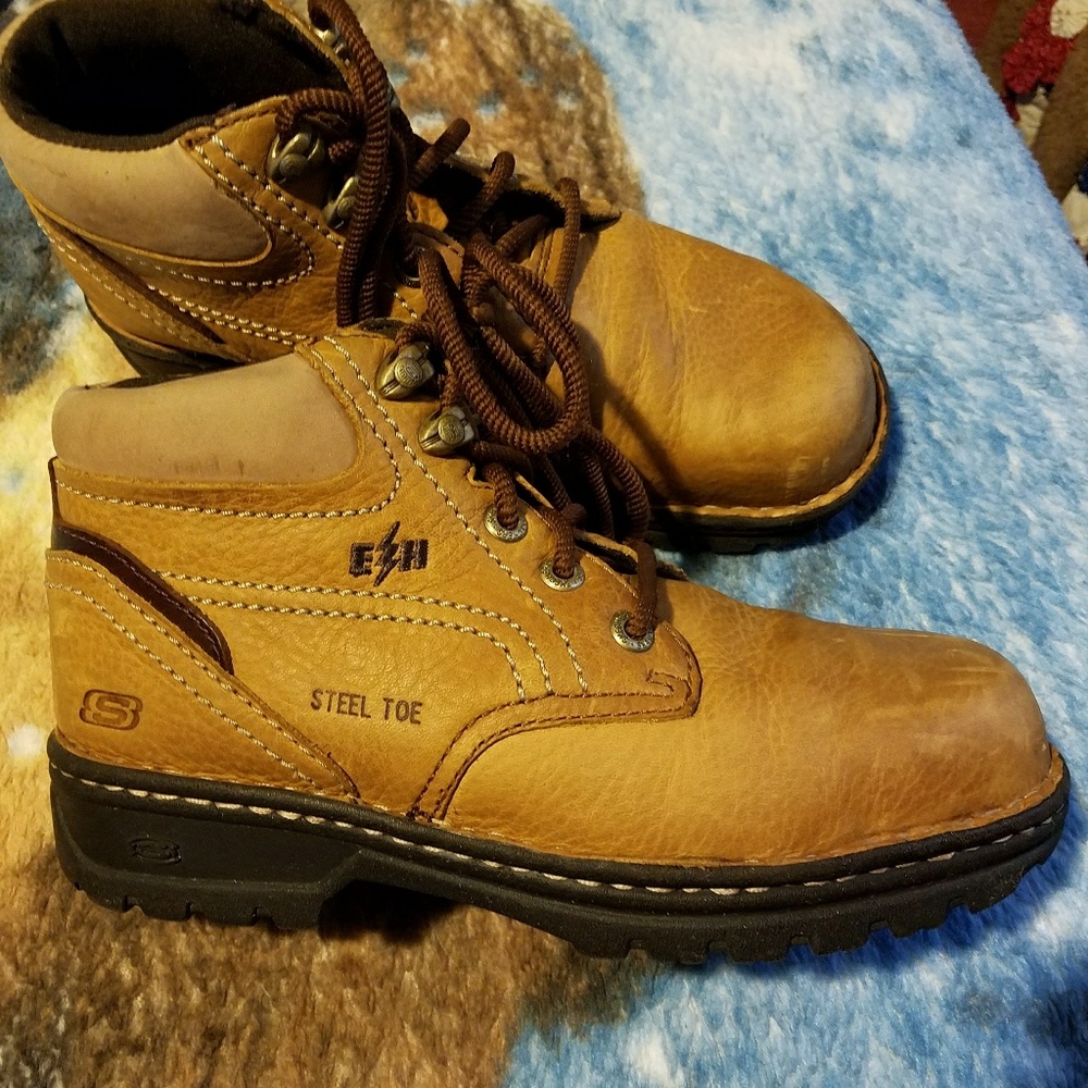 Sketchers womens steel toe size 9